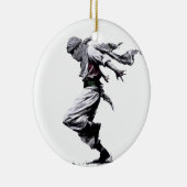 Palästinensische Tanz Dabke Keramik Ornament (Rechts)