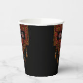 Palästinensische Tatreez Embroidery | Palästinafos Pappbecher (Links)