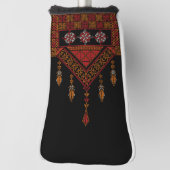 Palästinensische Tatreez Embroidery | Palestine Ar Golf Headcover (Rotieren 90)