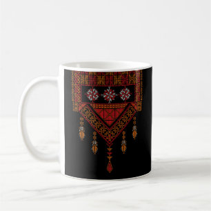 Palästinensische Tatreez Embroidery   Palestine Ar Kaffeetasse