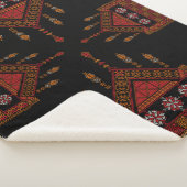 Palästinensische Tatreez Stickerei| Palast Kunst Sherpadecke (3/4)