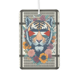 Palästinensische traditionelle Kufiya cooler Tiger Autolufterfrischer