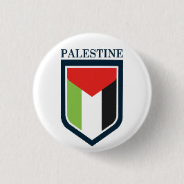 Palästinensische und palästinensische Flagge Button