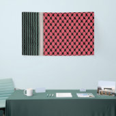 Palästinensische Wassermelone Hatta Keffiyeh Kufiy Banner (Messeveranstaltung)