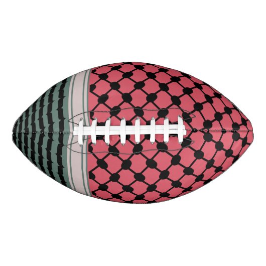 Palästinensische Wassermelone Hatta Keffiyeh Kufiy Football (Vorderseite)