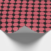 Palästinensische Wassermelone Hatta Keffiyeh Kufiy Geschenkpapier (Ecke)