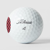 Palästinensische Wassermelone Hatta Keffiyeh Kufiy Golfball (Logo)