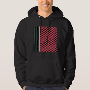 Palästinensische Wassermelone Hatta Keffiyeh Kufiy Hoodie