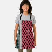 Palästinensische Wassermelone Hatta Keffiyeh Kufiy Schürze (Insitu)