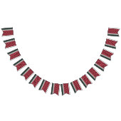 Palästinensische Wassermelone Hatta Keffiyeh Kufiy Wimpelkette (Alle)