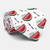 Palästinensische Wassermelone Krawatte (Gerollt)