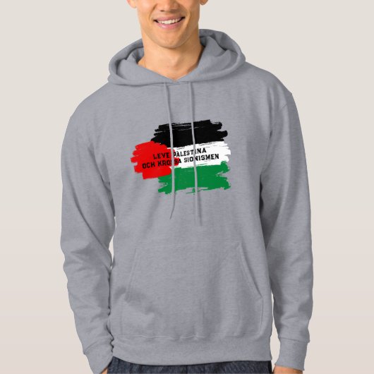 Palästinensische Widerstandskraft und Solidarität Hoodie (Vorderseite)