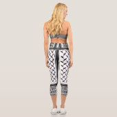 palästinensischer Bürger Capri Leggings (Rückseite)