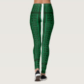 palästinensischer Bürger | Palestina map Pattern Leggings (Rückseite)