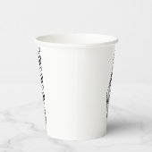 palästinensischer Offizier, freie Karte Palästinas Pappbecher (Rechts)