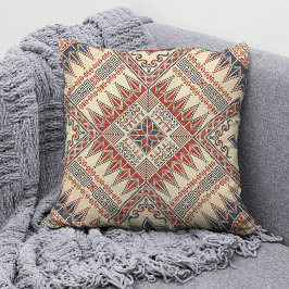 Palästinensischer Tatreez-Maschenwirbelkissen 12 Kissen