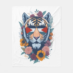 Palästinensischer Tiger - Palästina-FLAG Fleecedecke