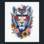 Palästinensischer Tiger - Palästina-FLAG Fotodruck<br><div class="desc">Palästinensischer Tiger - Palästinensische FLAG - Geschenk für Palästinenser mit Wurzeln aus Palästina Jerusalem</div>