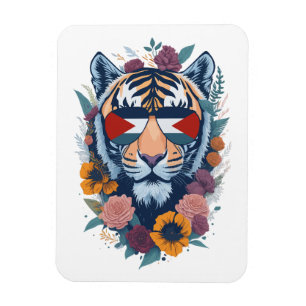 Palästinensischer Tiger - Palästina-FLAG Magnet