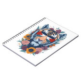 Palästinensischer Tiger - Palästina-FLAG Notizblock (Linke Seite)