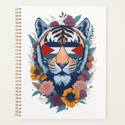 Palästinensischer Tiger - Palästina-FLAG Planer (Vorderseite)