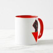 Palästinensischer Widerstand ف ل س ي ن | Frieden f Tasse (VorderseiteRechts)