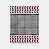 palästinensisches Design - Buy Palestine Keffiyeh Fleecedecke (Vorderseite)