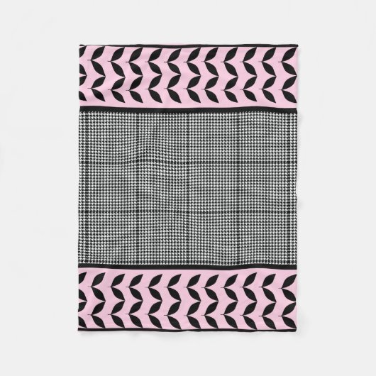 palästinensisches Design - Buy Palestine Keffiyeh Fleecedecke (Vorderseite)