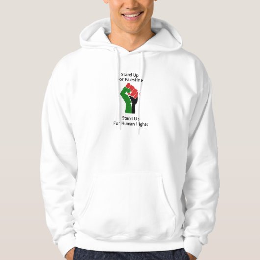 Palästinensisches Menschenrechts-Sweatshirt Hoodie (Vorderseite)