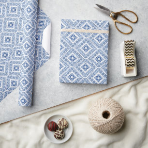 Palästinensisches Stickereimuster-Wrap-Papier Geschenkpapier