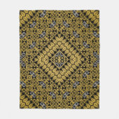 palästinensisches Stickmuster Fleecedecke (Vorderseite)