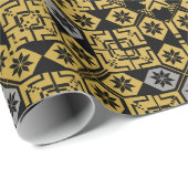 palästinensisches Stickmuster Geschenkpapier (Rolleneckpunkt)