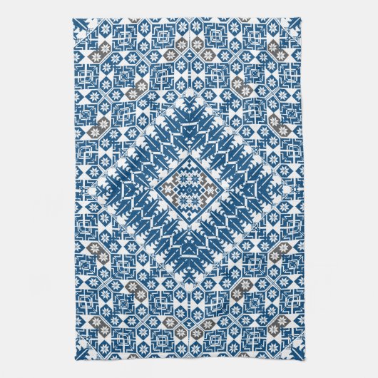 palästinensisches Stickmuster Geschirrtuch (Vertikal)