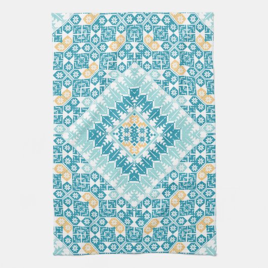 palästinensisches Stickmuster Geschirrtuch (Vertikal)