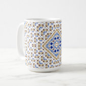 palästinensisches Stickmuster Kaffeetasse (Vorderseite Links)