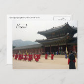 Palastseoul-März Postkarte (Vorne/Hinten)
