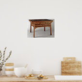 Palasttisch, Ming Dynastie, Hsuan the Period Poster (Küche)