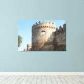 Palastturmauer, Aserbaidschan Leinwanddruck (Insitu (Holzboden))