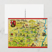 Palatinate on the Rhine - Germany Postcard Postkarte (Vorne/Hinten)