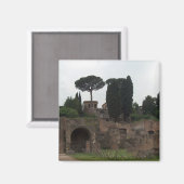 Palatine Hill in Rom, Italien Magnet (Vorderseite/Rückseite)