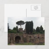 Palatine Hill in Rom, Italien Postkarte (Vorne/Hinten)