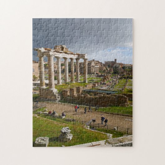 Palatine Hill Rom Italien. Puzzle (Vertikal)