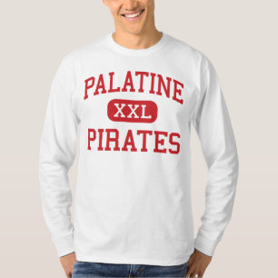Palatine - Piraten - hoch - Palatine Illinois T-Shirt
