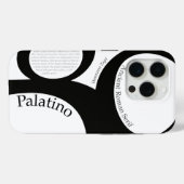 Palatino Typography Demo Case-Mate iPhone Hülle (Rückseite (Horizontal))