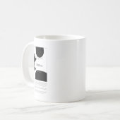 Palatino Typography Kaffeetasse (Vorderseite Links)