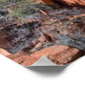 Palatki Red Rocks 3285 Poster (Ecke)