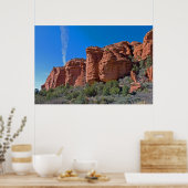 Palatki Red Rocks 3288 Poster (Küche)