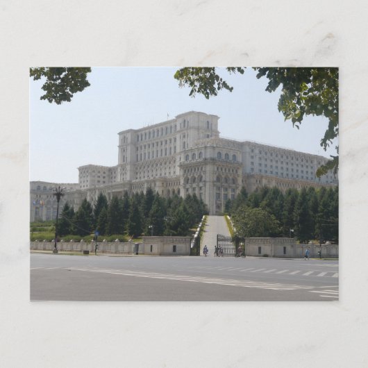 Palatul Parlamentului, Bukarest, Rumänien Postkarte (Vorderseite)
