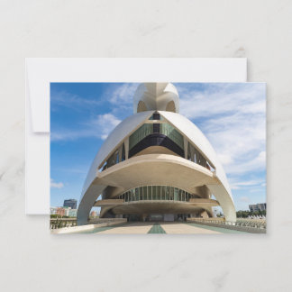 Palau de les Arts Reina Sofia, Valencia Einladung