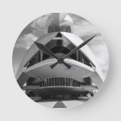 Palau de les Arts Reina Sofia, Valencia Runde Wanduhr (Vorderseite)